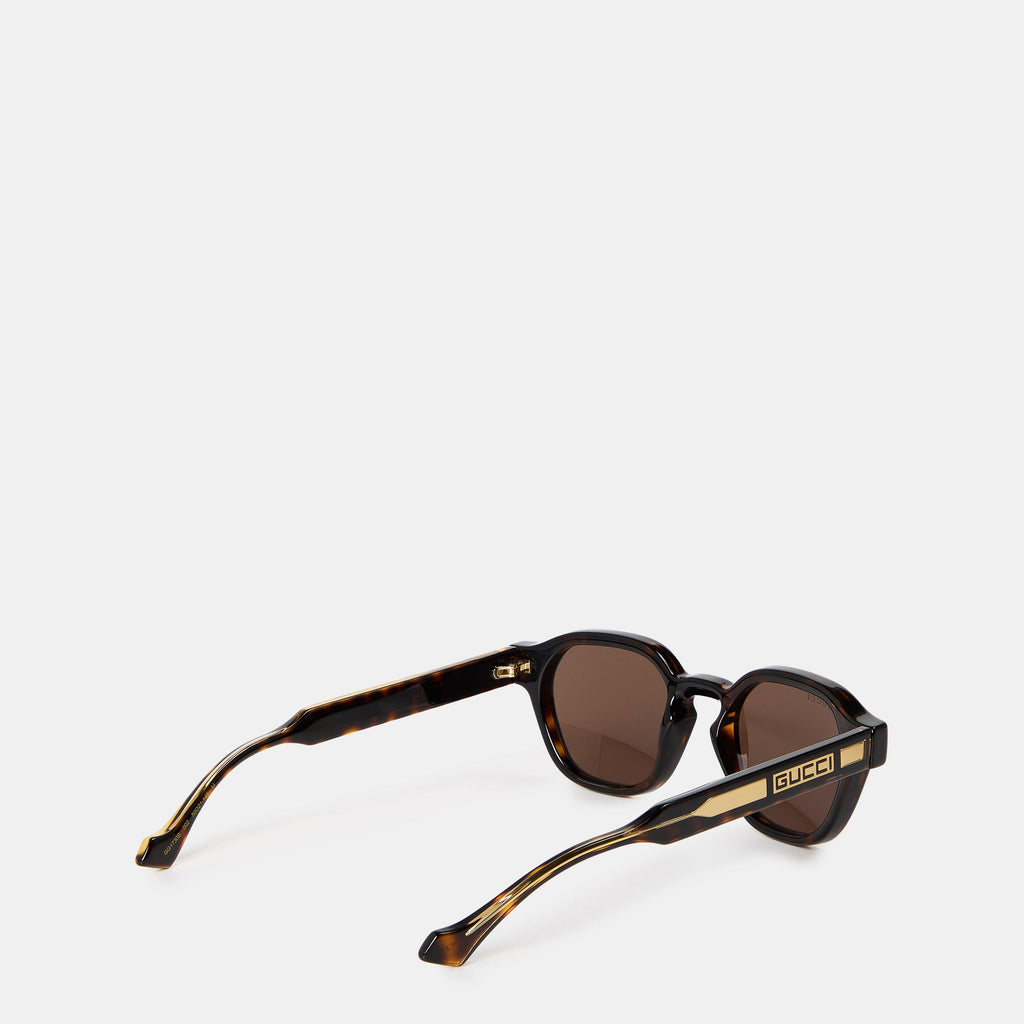 Men's Round-Frame Sunglasses