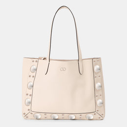 Nellcote Leather Tote Bag