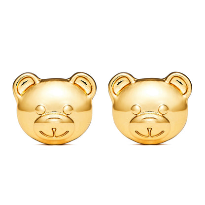 Small Teddy Bear Earrings