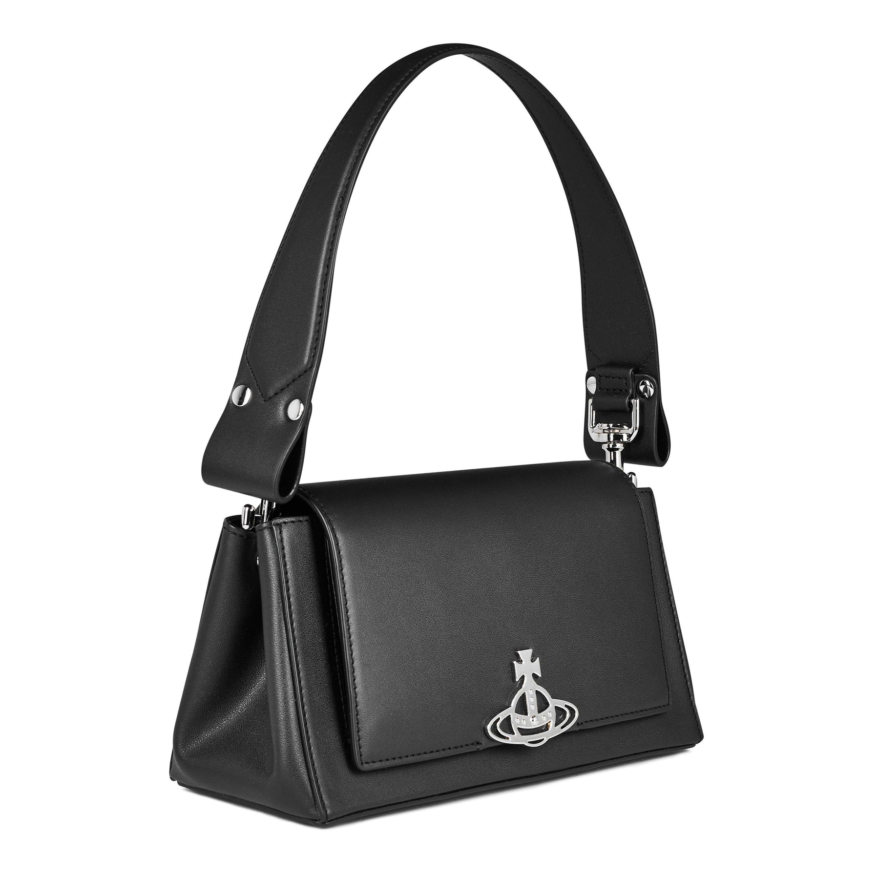 Women's Logo Leather Medium Handbag