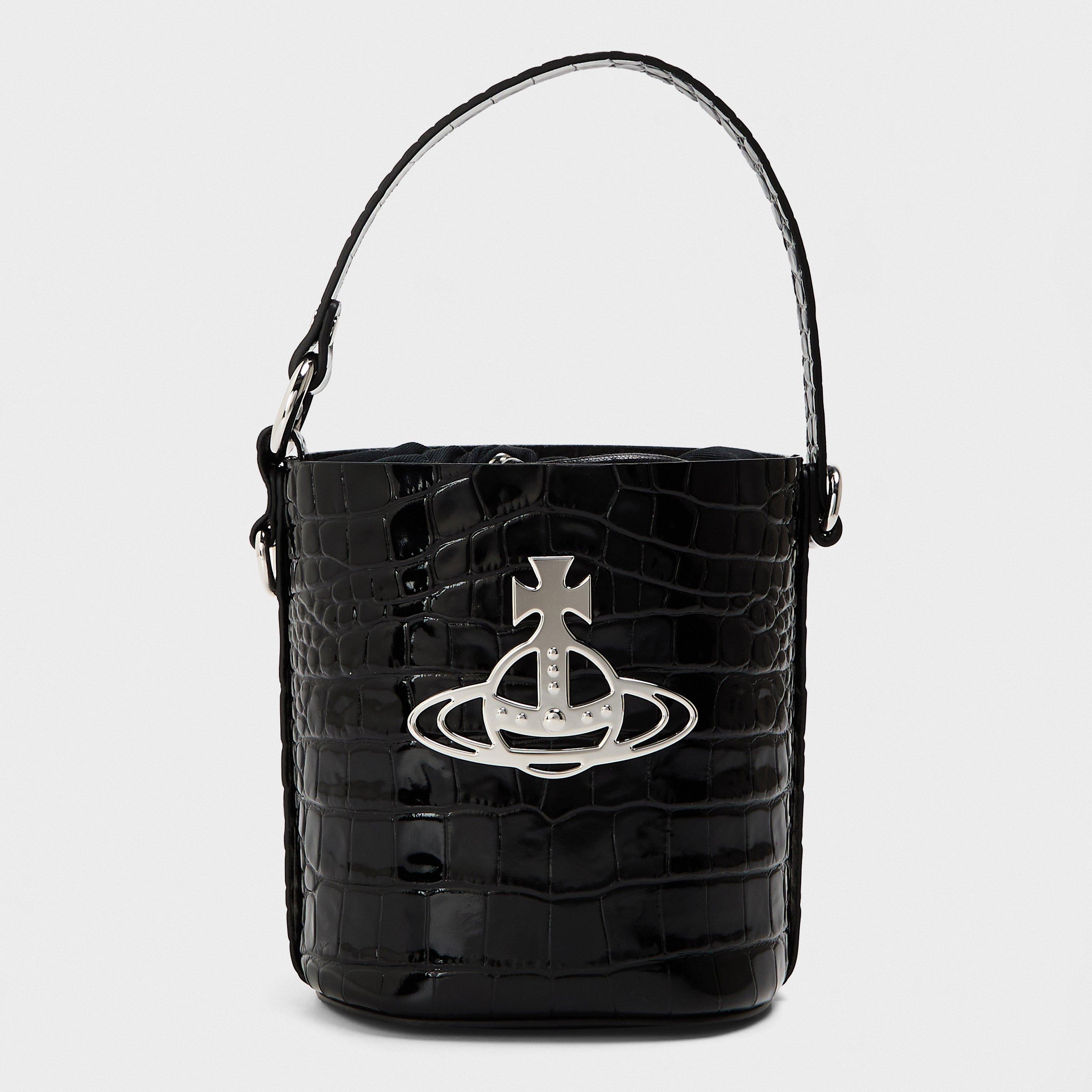 Viv Daisy Croc Bucket Bag