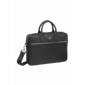 Regenerated Saffiano Leather Business Bag