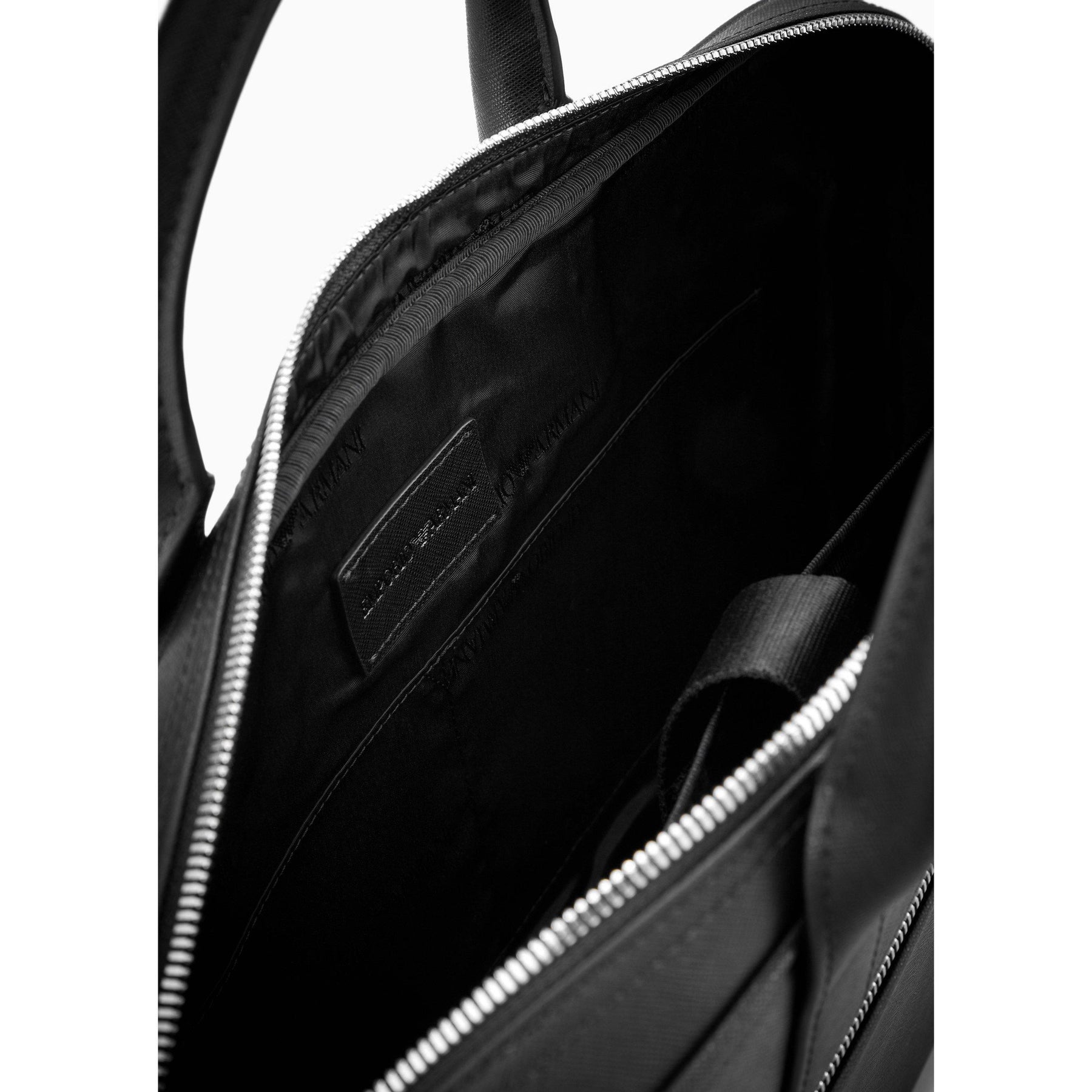 Regenerated Saffiano Leather Business Bag