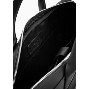 Regenerated Saffiano Leather Business Bag