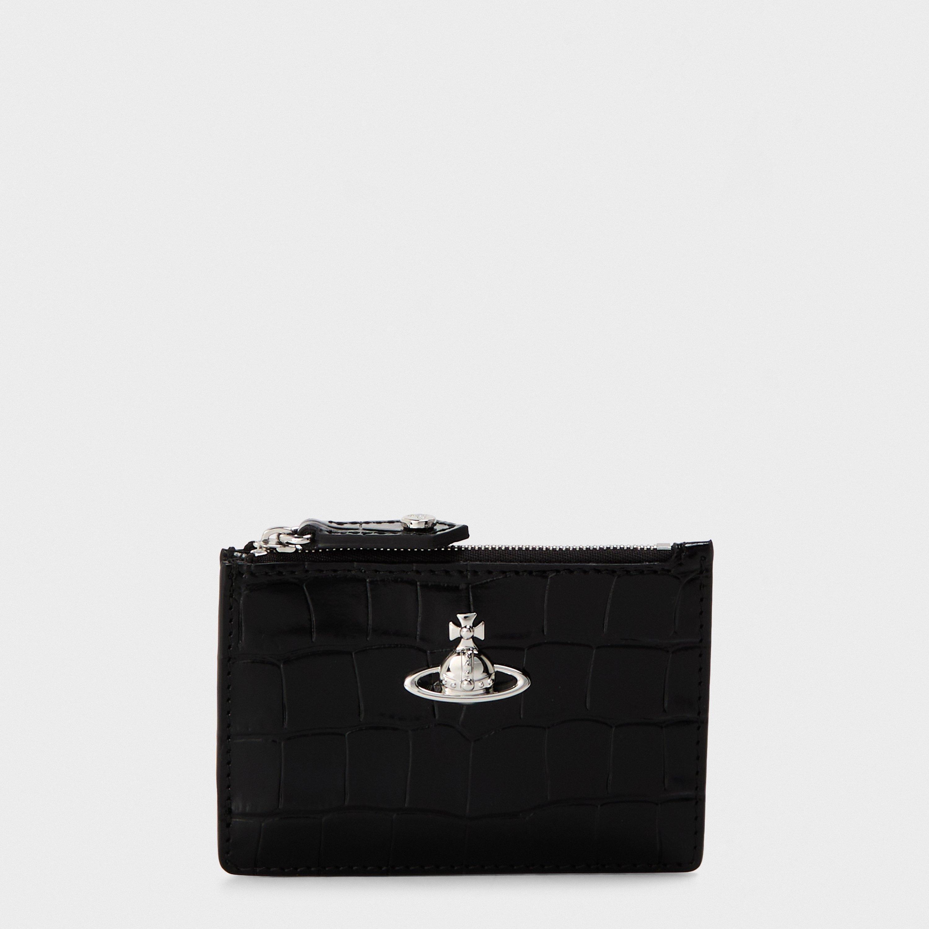 Viv Crocodile Card Holder