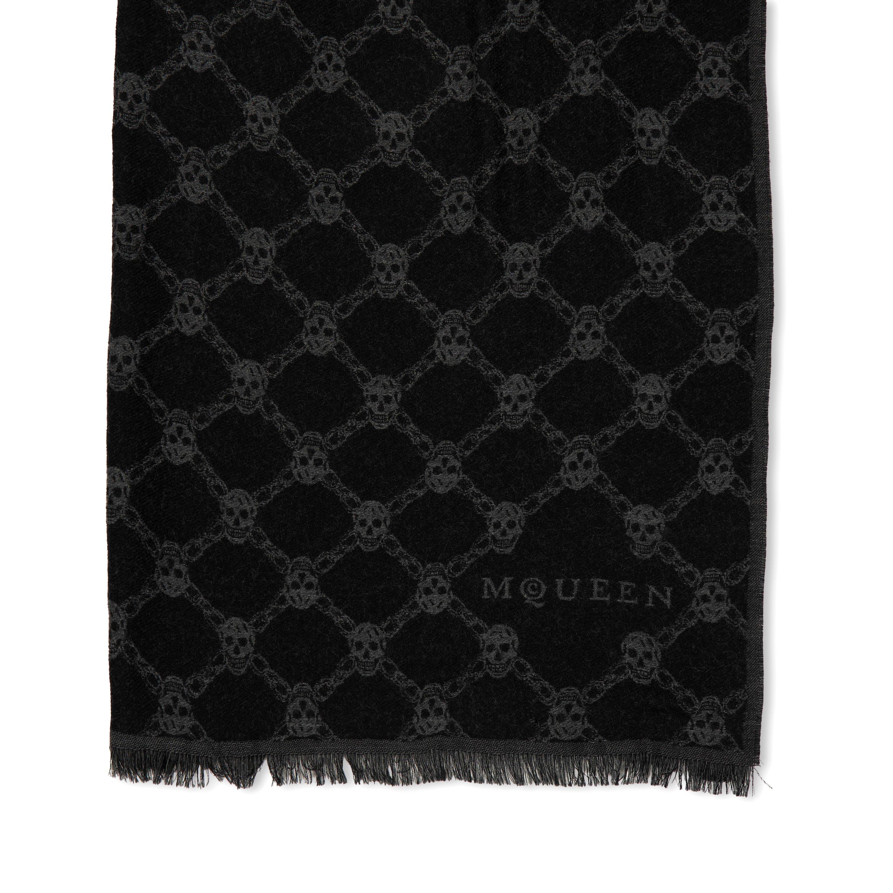 Alex Chain Skull Lightweight Scarf