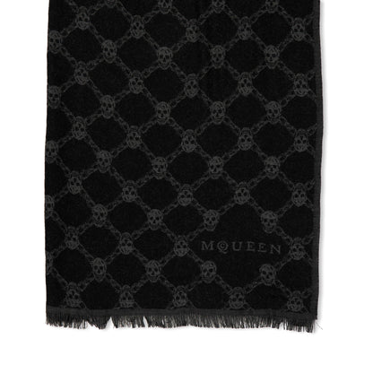 Alex Chain Skull Lightweight Scarf