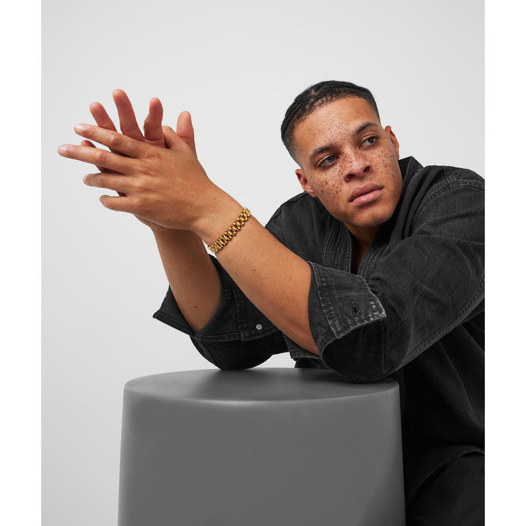 Rollie Stainless Steel Chain Bracelet