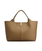 Brown Leather Tote Bag