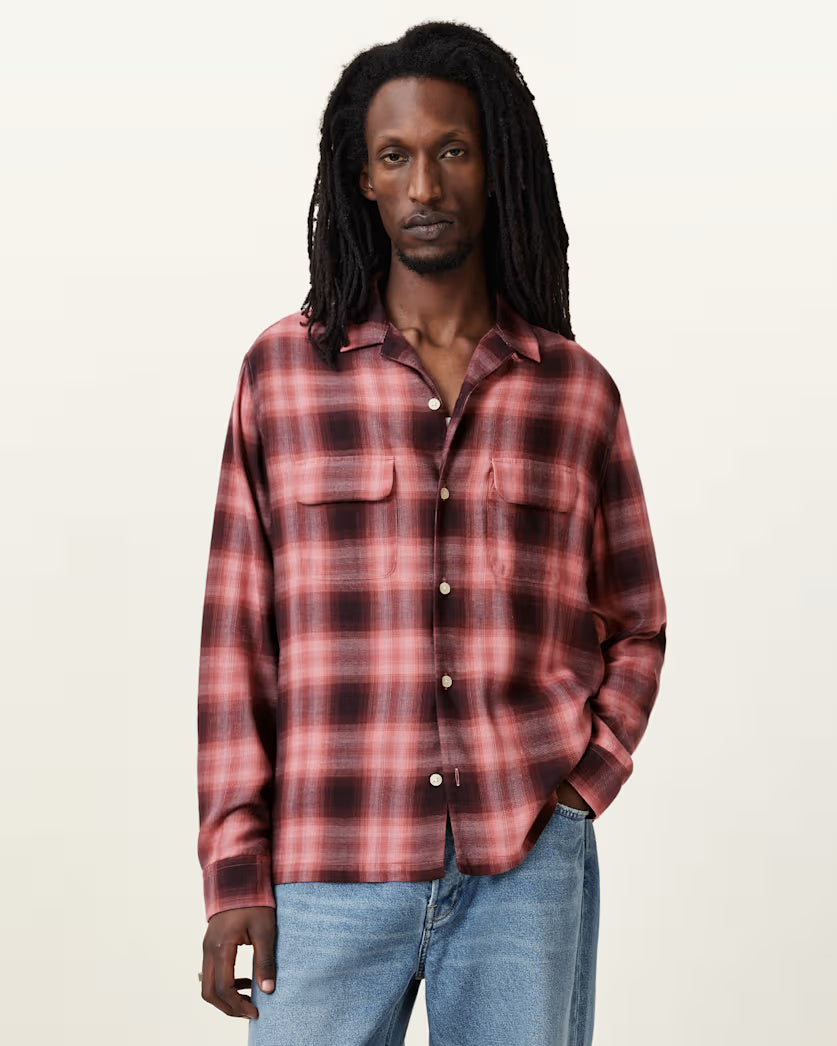 Aalto Relaxed Checked Shirt