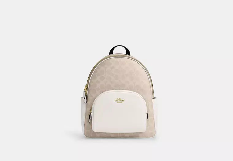 Coach Court Backpack In Signature Canvas - Backpacks | Shop From The Mirage