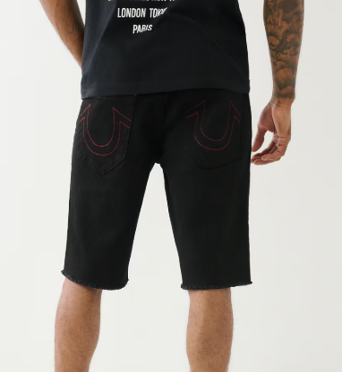 RICKY SINGLE NEEDLE FRAYED SHORT