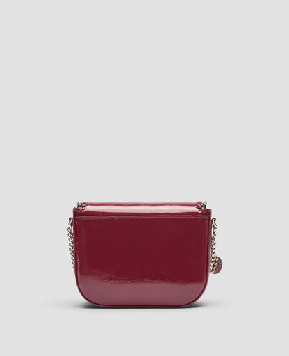 STELLA MCCARTNEY Falabella Patent Flap Crossbody Bag