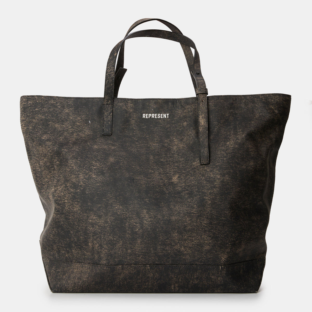 Men's Leather Tote Bag