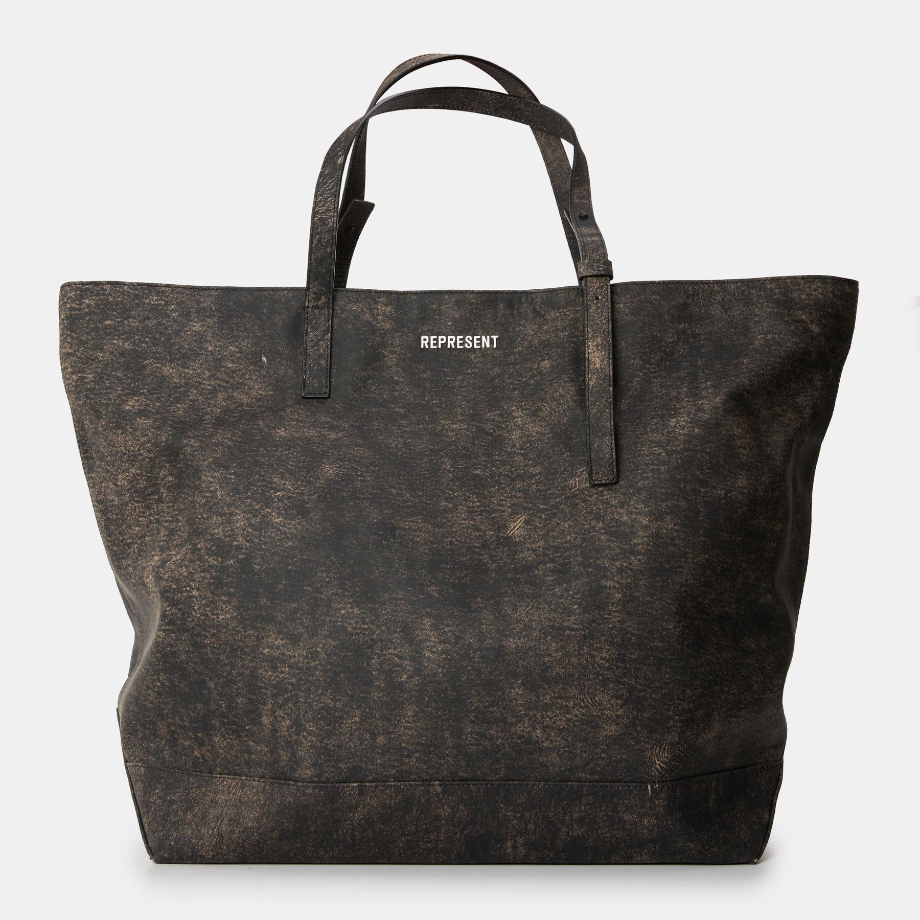 Men's Leather Tote Bag