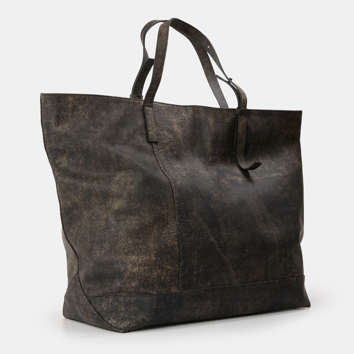 Men's Leather Tote Bag
