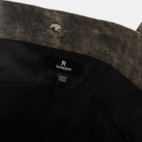 Men's Leather Tote Bag