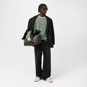 Men's Leather Tote Bag