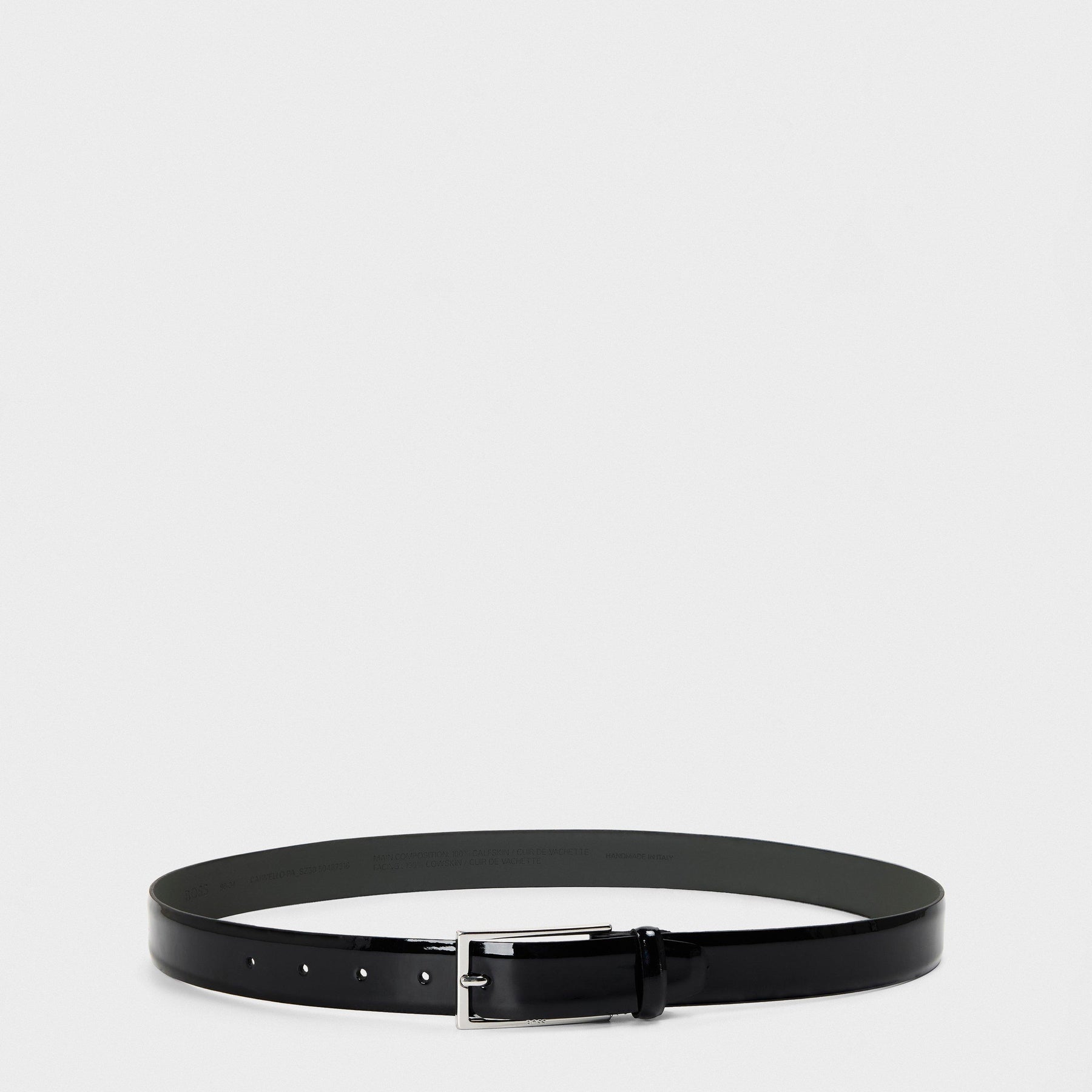 Carmellopa Patent Leather Belt