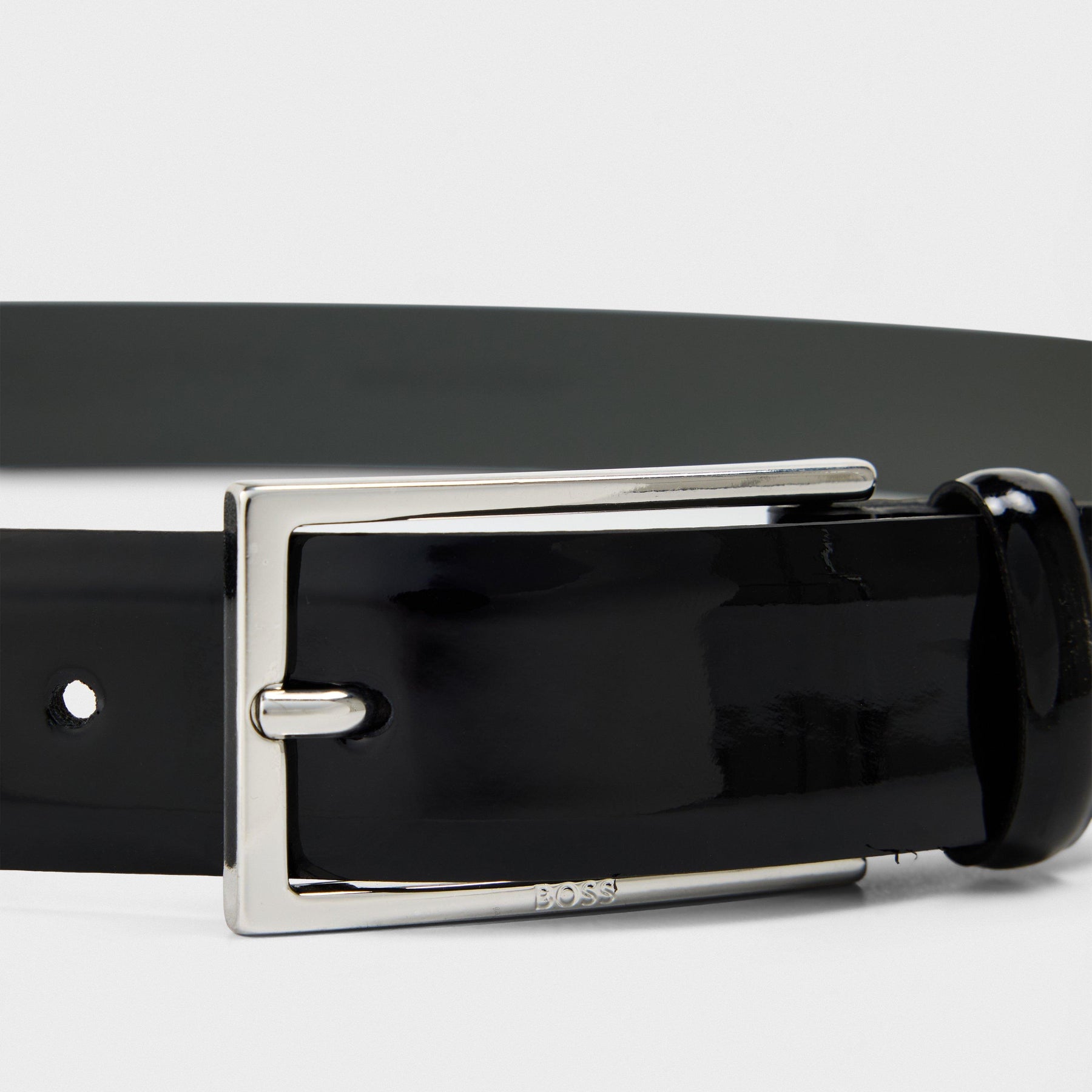 Carmellopa Patent Leather Belt