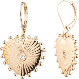 Lauren Ralph Lauren Heart Burst Drop Earrings