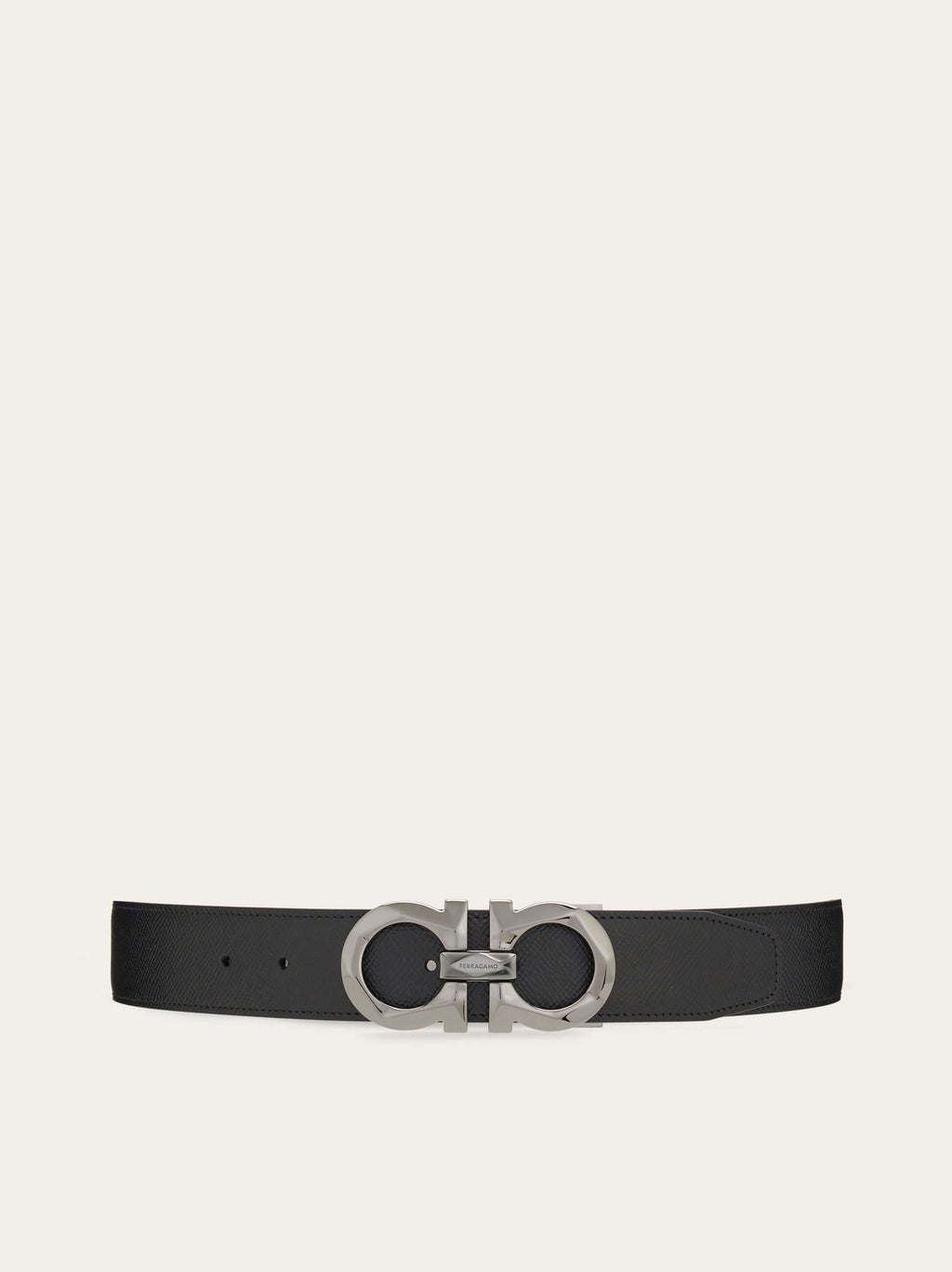 Ferragamo Reversible and adjustable Gancini belt - Belts | Shop From The Mirage