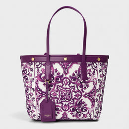 Maiolica Canvas Tote Bag