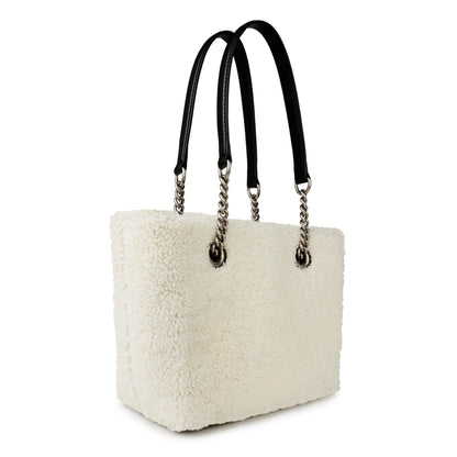 Shearling Duty-Free Tote Bag