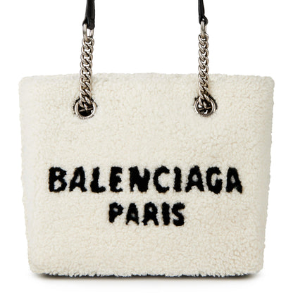 Shearling Duty-Free Tote Bag
