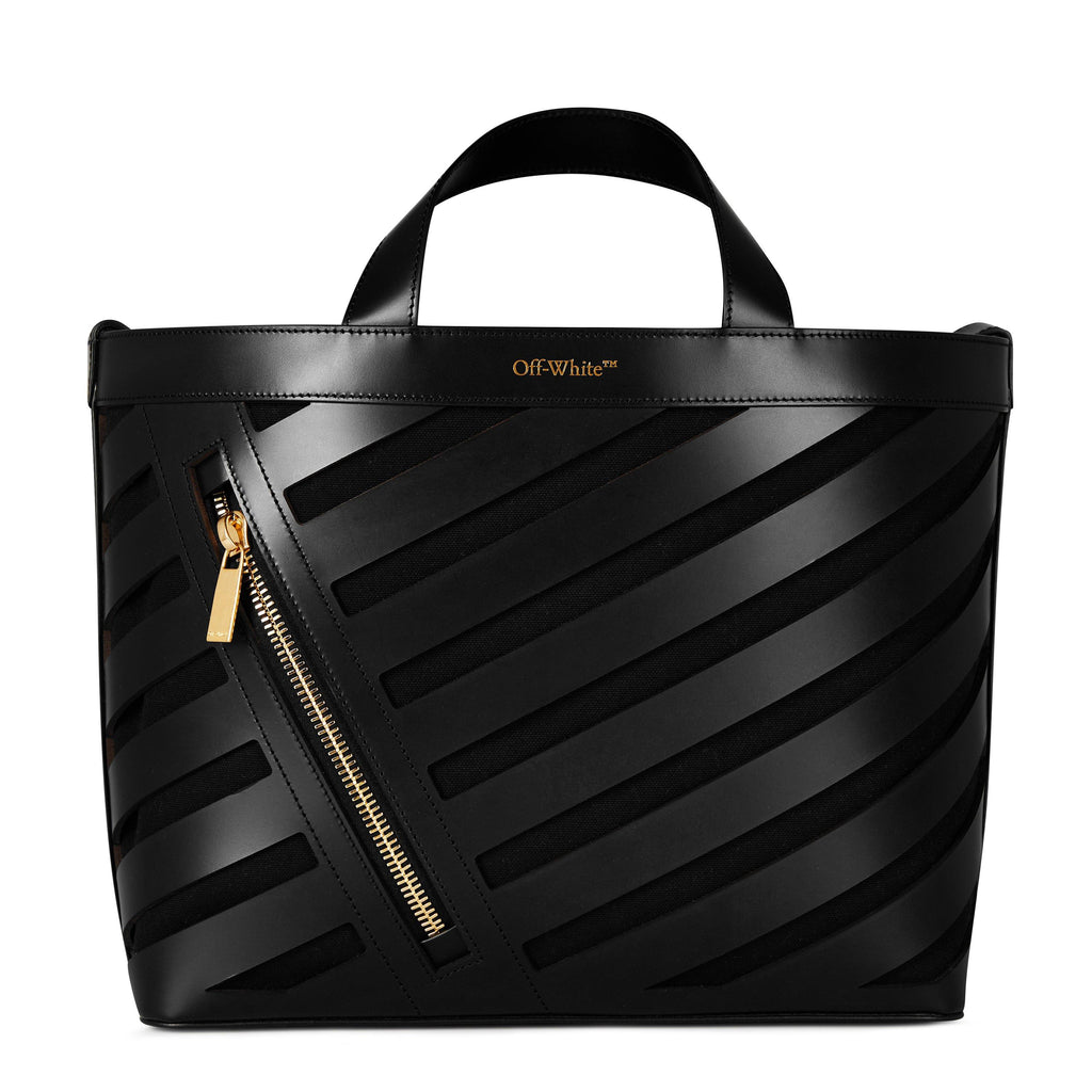 Diag Cut-Out Tote Bag