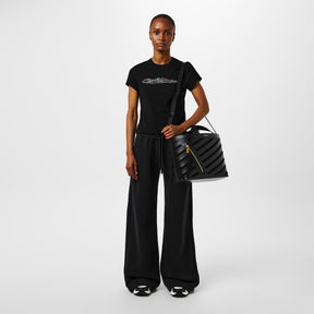 Diag Cut-Out Tote Bag