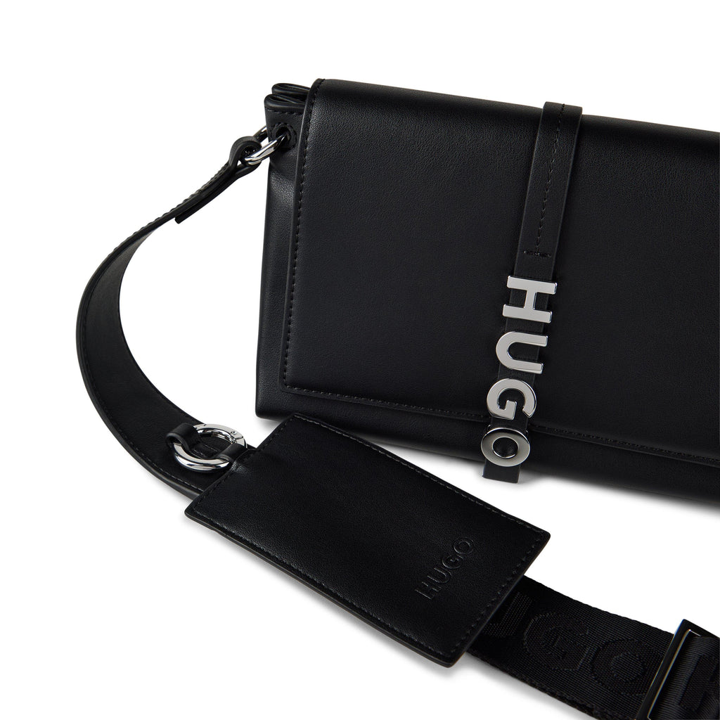 Faux Leather Mel Crossbody Bag