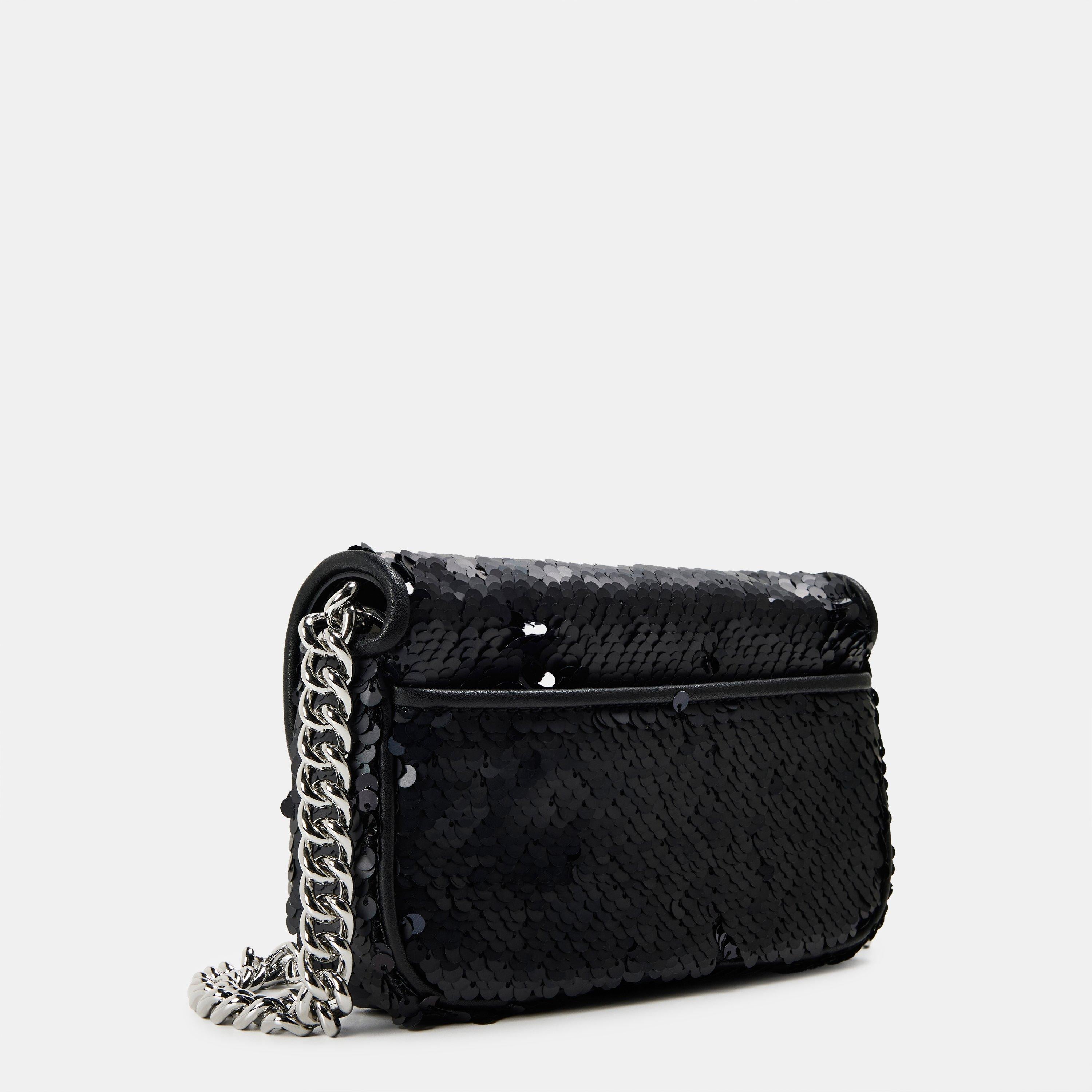 Mini Sequin Shoulder Bag