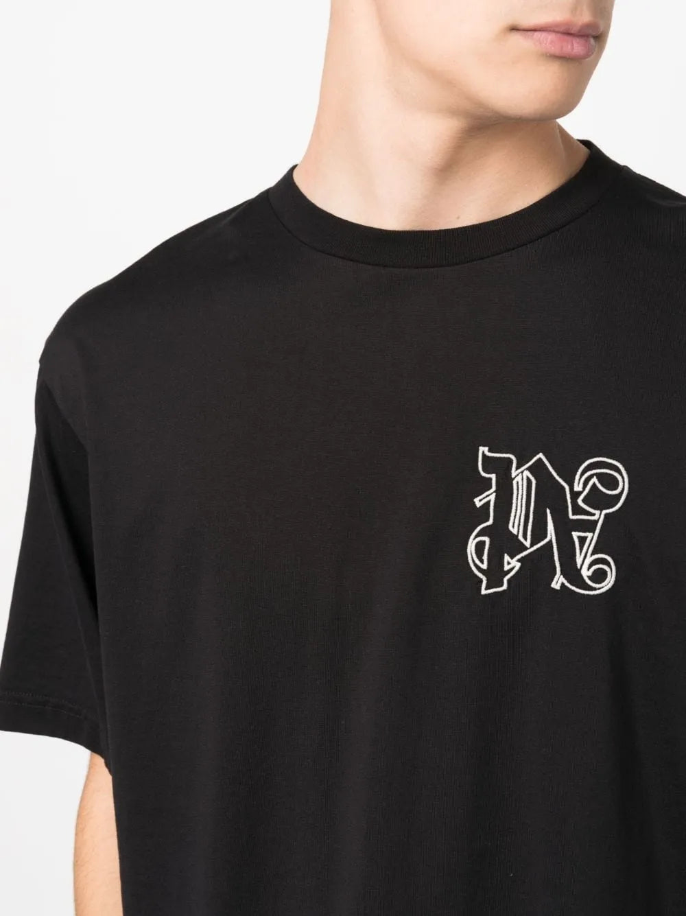 Palm Angels PA logo-embroidered T-shirt