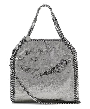 Mini Falabella Tote Bag in Steel Grey