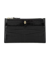 Black Leather Beauty Cases Pouch