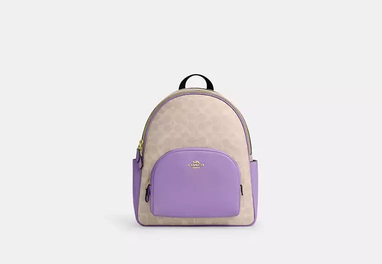 Coach Court Backpack In Signature Canvas - Backpacks | Shop From The Mirage