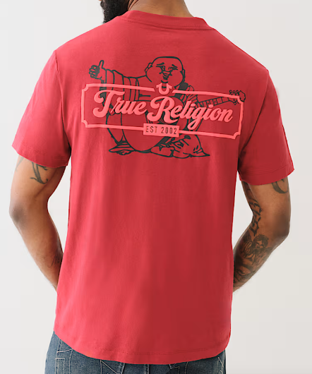 BUDDHA EST 2002 LOGO TEE