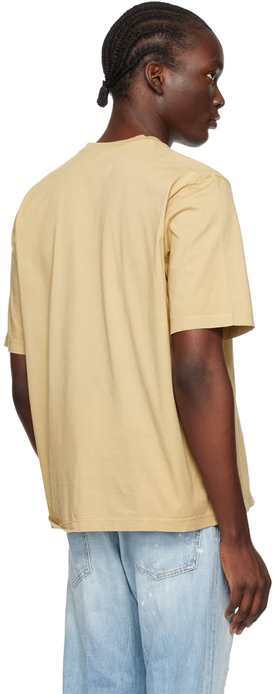 Beige Loose Fit T-Shirt