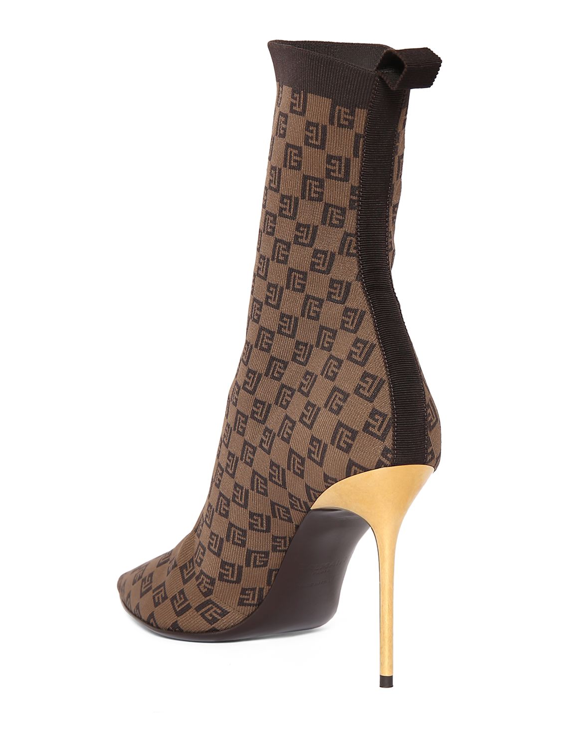 Balmain Balmain 105mm Knit ankle boots - Size: UK 7 Heels | Shop From The Mirage