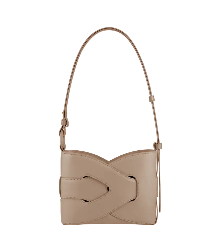Polene Nodde Edition Smooth Taupe - Size: One Size Bags | Shop From The Mirage