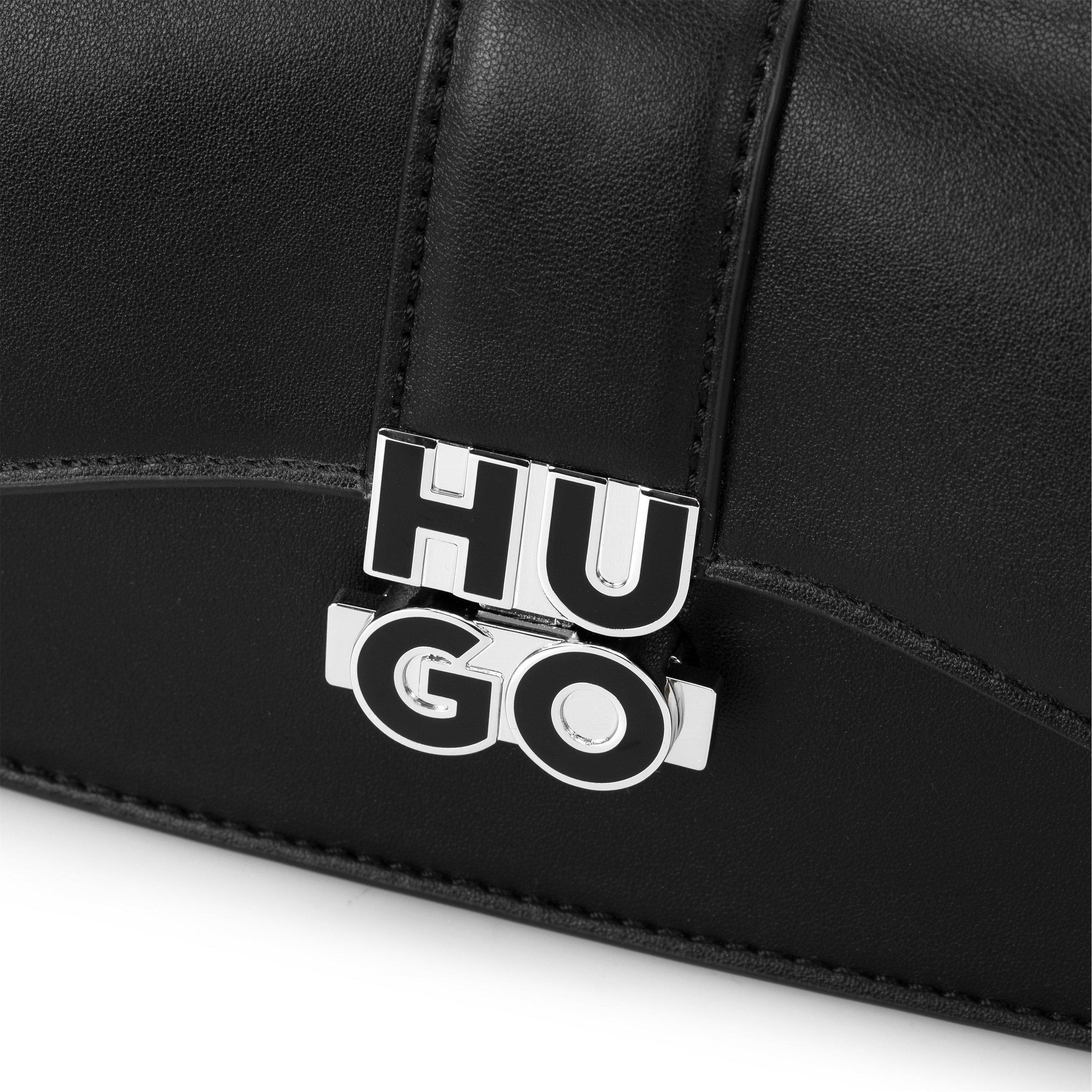 Faux Leather Shoulder Bag