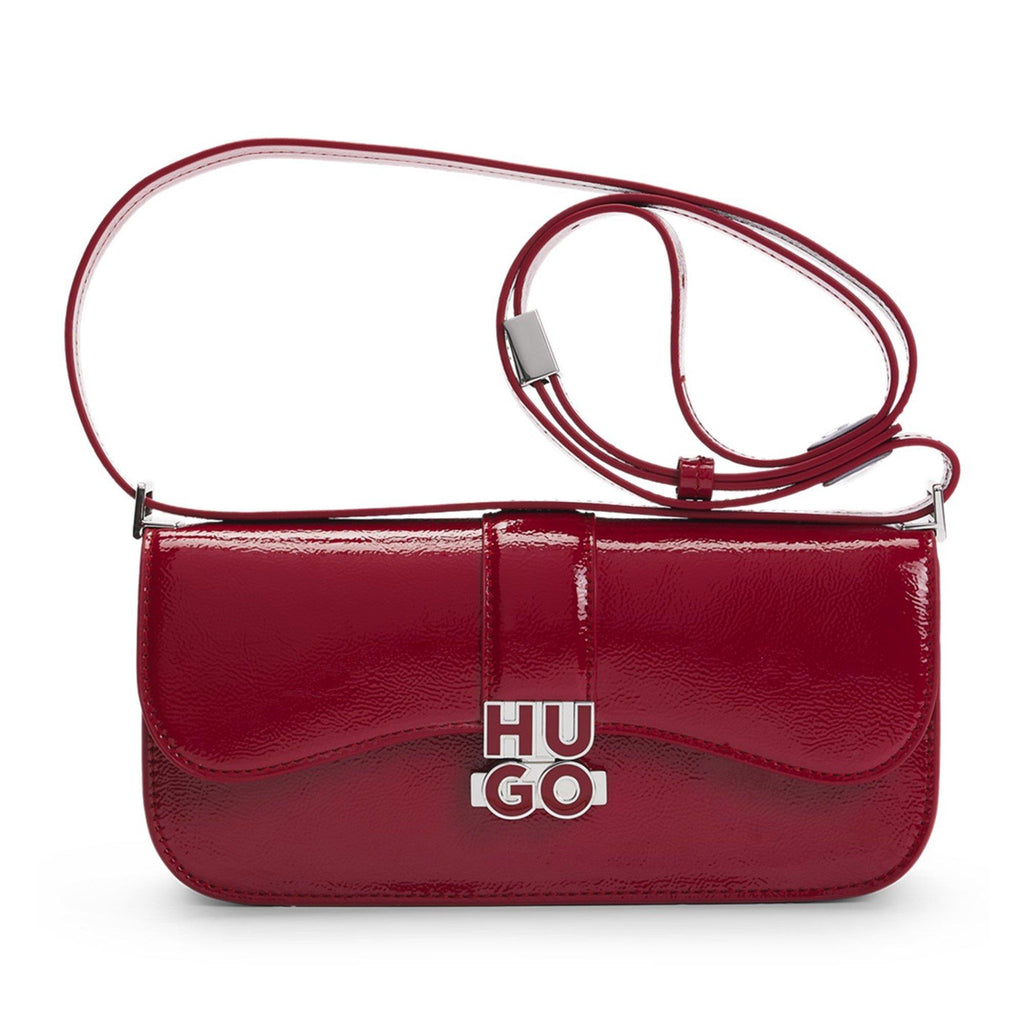 Faux Leather Shoulder Bag