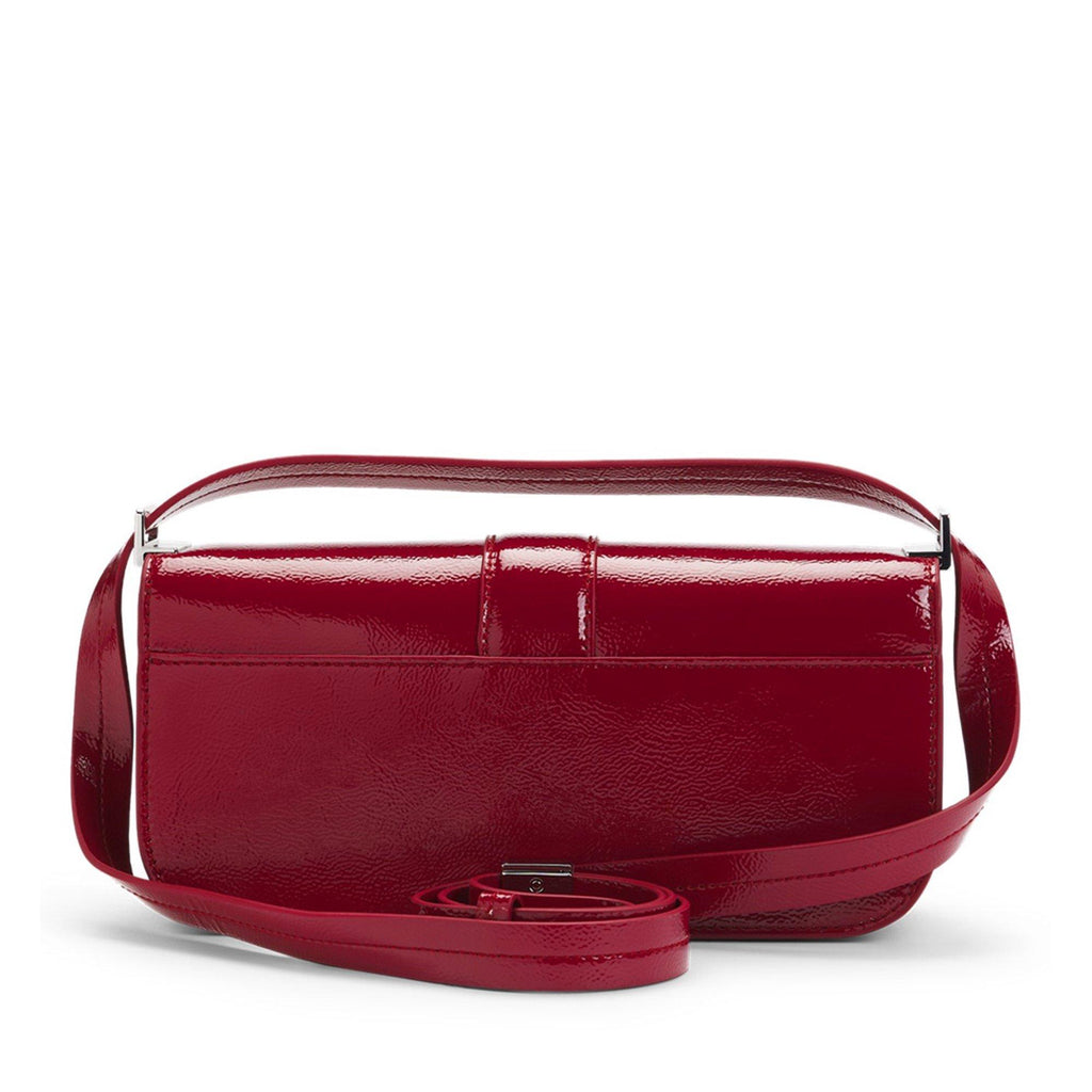 Faux Leather Shoulder Bag