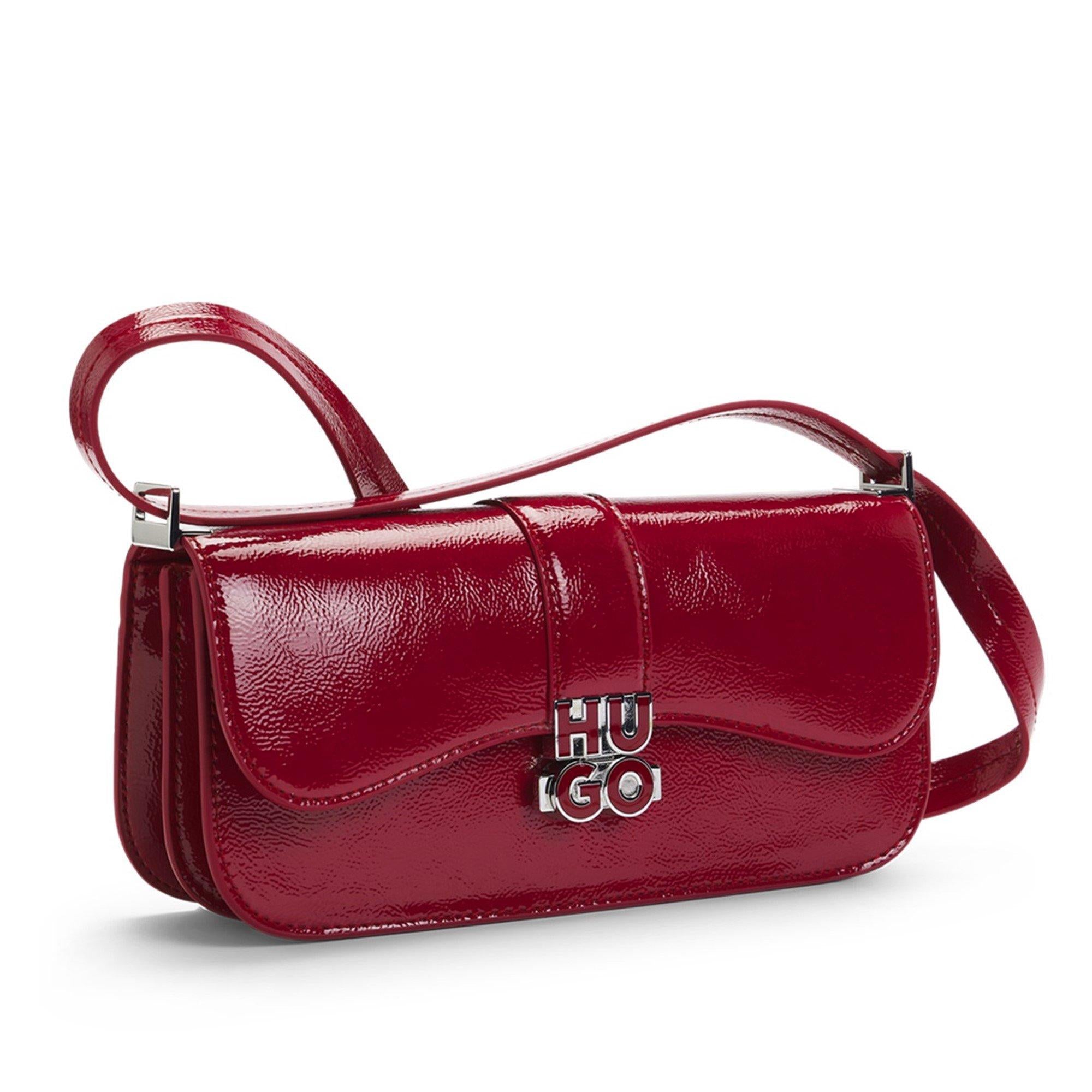 Faux Leather Shoulder Bag