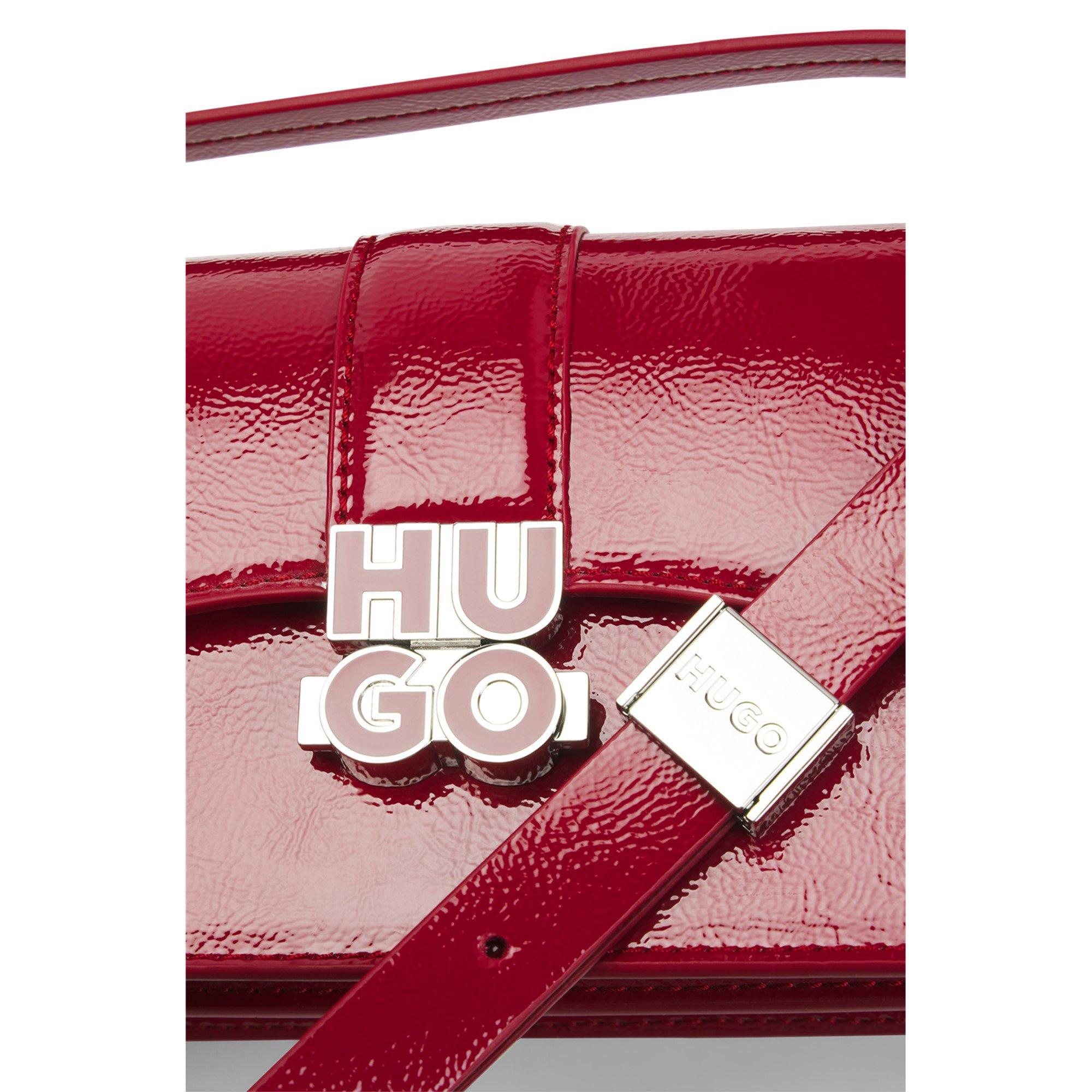 Faux Leather Shoulder Bag