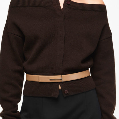 TF Grain Leather Belt