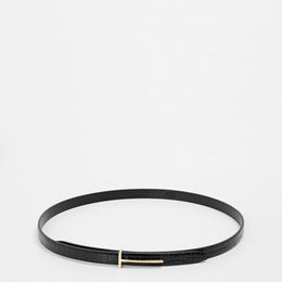 TF Stamped Leather Belt