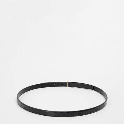 TF Stamped Leather Belt