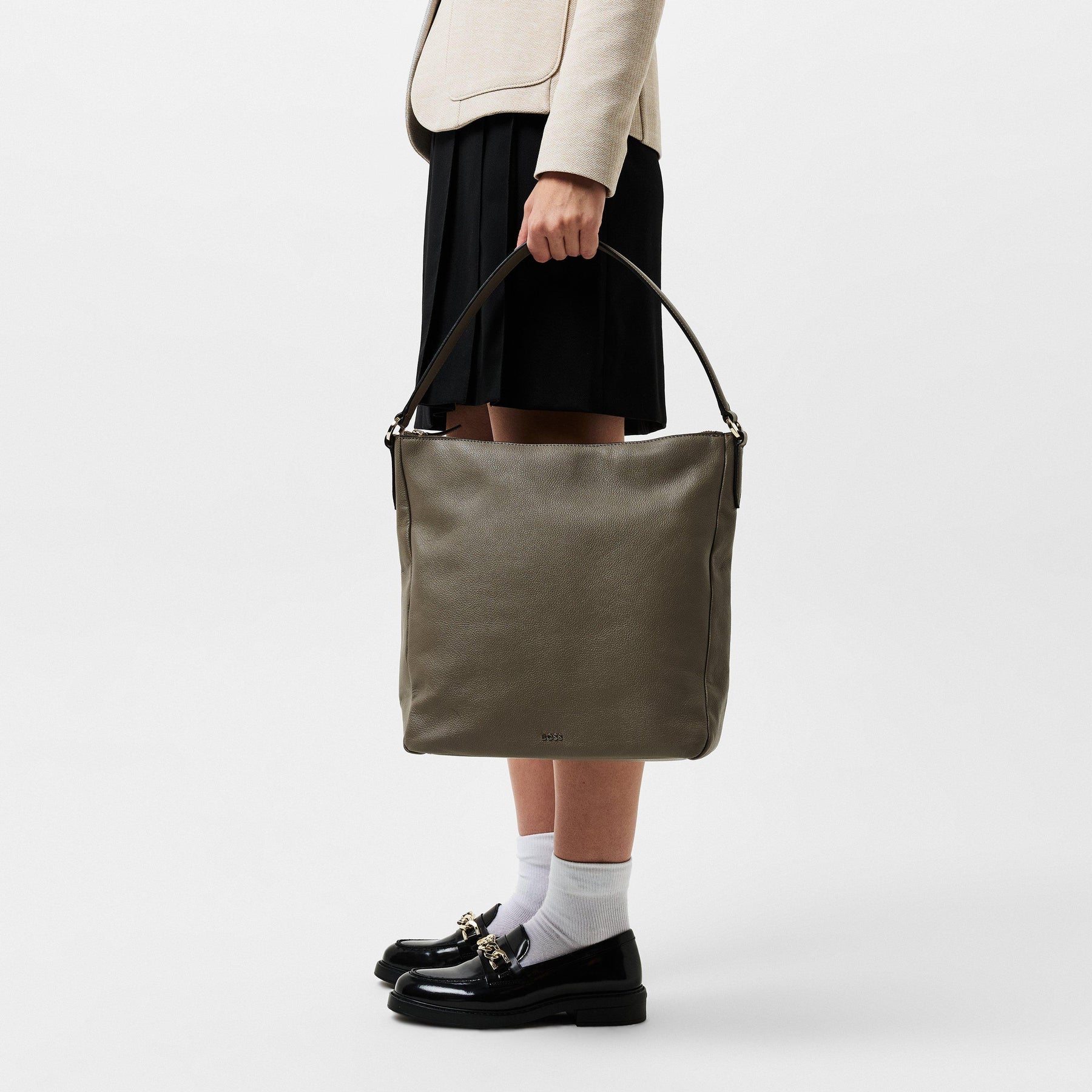 Women's Alyce Hobo Bag with Secure Zip Fastening